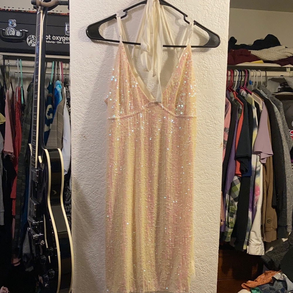 Intimately Free People Gold Rush Dress